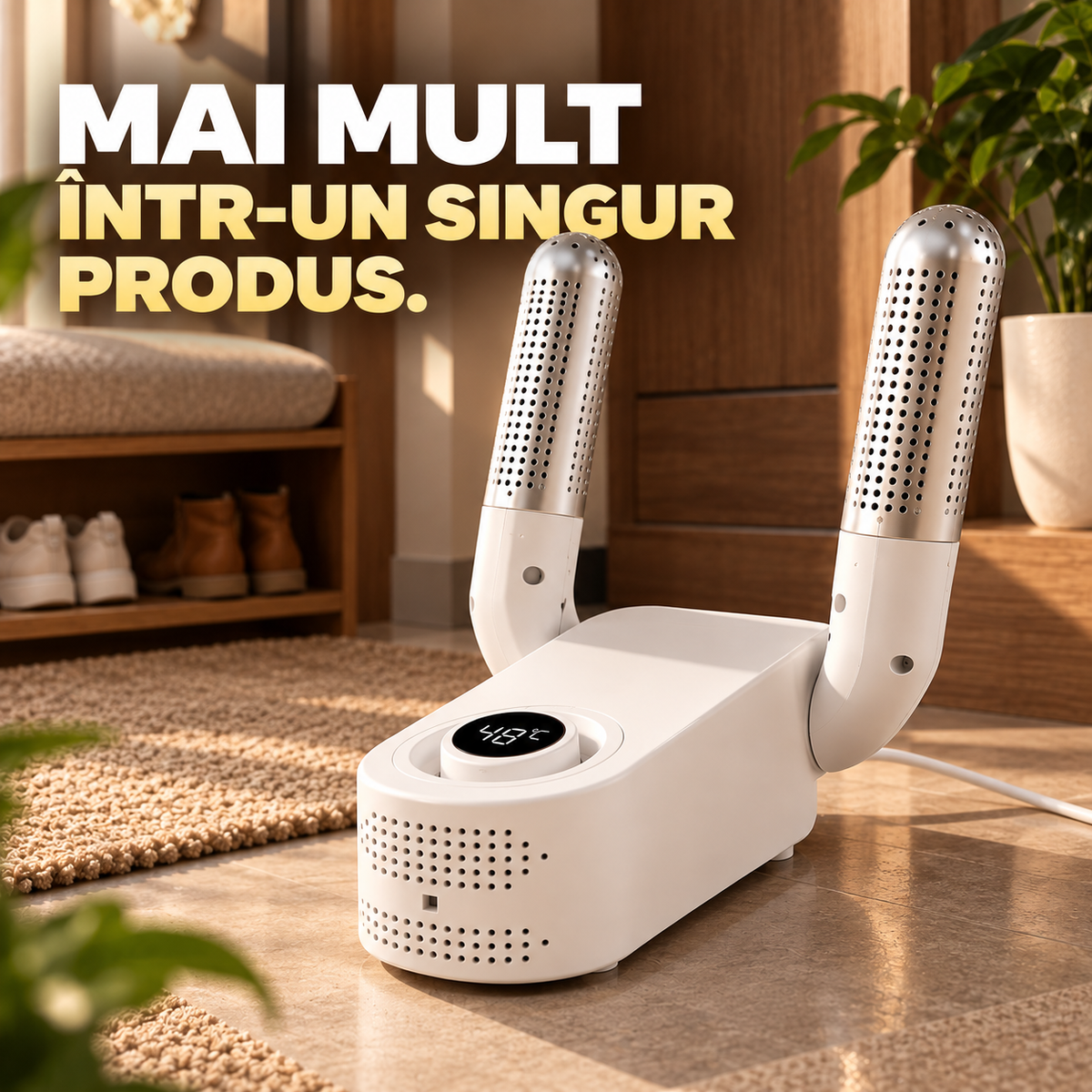 Uscător Electric pentru Pantofi și Ghete